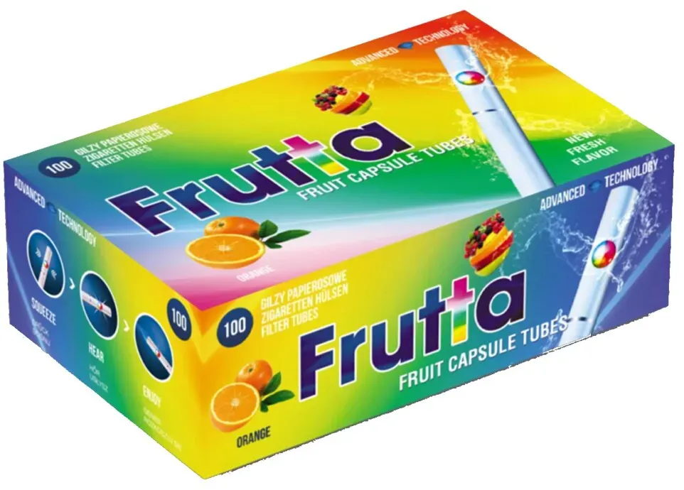 Frutta Hülsen Orange 100er