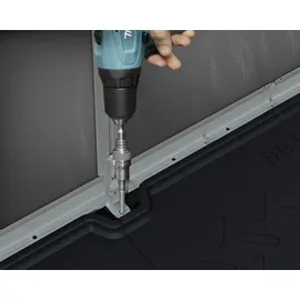 CANOPIA Gerätehaus Rubicon 2,37 x 2,37 m Grau