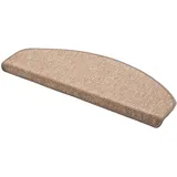 Pergamon Trend Schlinge Stufenmatte Strong 15er-Set Nougat 18x56cm