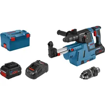 Bosch GBH 18V-26 F Professional inkl. 2 x 5,5 Ah + Staubabsaugsystem + L-Boxx 061191000G