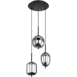 Hängeleuchte Jeanette in Schwarz max. 40 Watt
