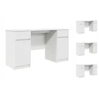 VidaXL Schreibtisch Weiß 140x49x76 cm Holzwerkstoff