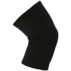 Kniebandage mit Elastan L 1 St schwarz
