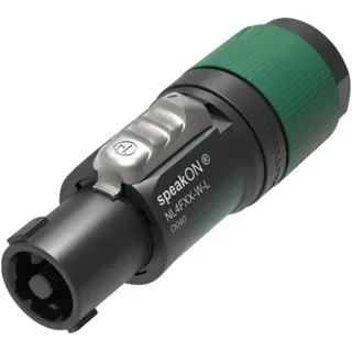 Neutrik NL4FXX-W-L Speakonstecker 4-polig