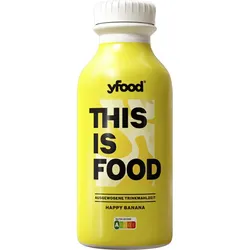 yfood Trinkmahlzeit Happy Banana 0,5L