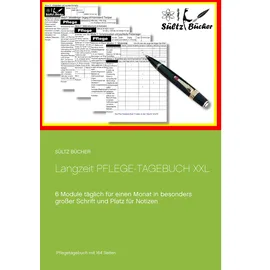 BoD – Books on Demand Langzeit Pflege-Tagebuch XXL