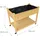 Relaxdays Hochbeet Pflanztisch 105 x 84 x 56,5 cm