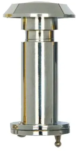 SOLIDO Türgucker ø 14, Linse 200°, TS 50-80 mm, verchromt, brandschutztauglich