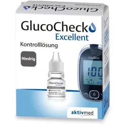 GlucoCheck Excellent Kontrolll�sung (niedrig) 4 ml