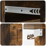vidaXL Nachtschrank 34,5 x 33 x 20 cm Geräucherte Eiche