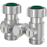 Simplex Heizkörper Einrohrarmatur Exclusiv Durchgang