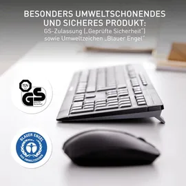 Cherry Stream Desktop Recharge US schwarz