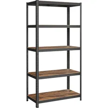 Songmics Schwerlastregal schwarz, 100x200x50cm (B34GLR050B11)