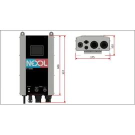 nexol Elektroheizstab Warmwasserbereiter NEX R2 3 kW