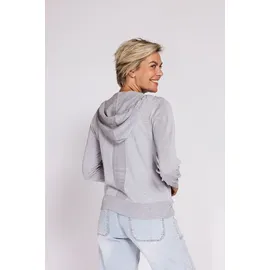 Zhrill Kapuzenstrickjacke ZHAKIYO Grau L