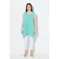 Ulla Popken Longshirt in jadegrün | Gr.: 42-44