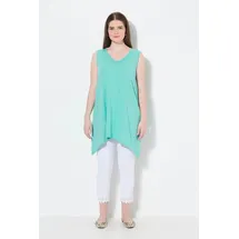 Ulla Popken Longshirt in jadegrün | Gr.: 42-44