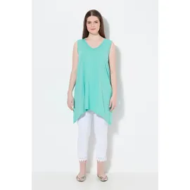 Ulla Popken Longshirt in jadegrün | Gr.: 42-44