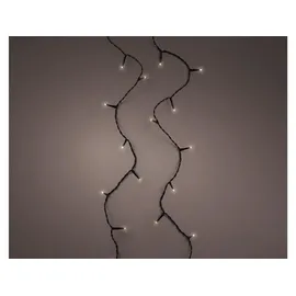 Kaemingk LED-Lichterkette 180 LED 13,5 m Schwarz Warmweiß