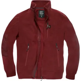 Vintage Industries Tour Polar Fleece Jacke, rot, Größe L