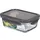 Lock & Lock LocknLock Frischhaltedose LLG428G, aus Glas, 0,63 Liter, transparent, luftdicht