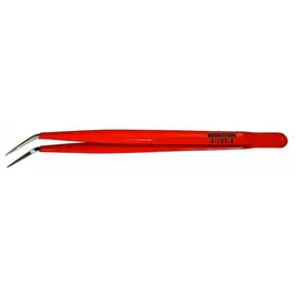 Bernstein Isolierte Pinzette Spitz, gebogen 150 mm (5-107-6)