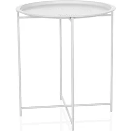 hjh living ALLRUND Weiß Metall 27 x 52 cm
