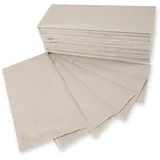 5000x Hygoclean Papierhandtücher, Handtuchpapier 1-lagig in natur, Größe: 25x 23 cm, Papiertücher für Spender, Recyclingpapier mit V/ZZ-Falzung, Falthandtücher recycelt, Handpapier, Einweghandtücher