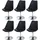 Mendler Drehstuhl Malmö T501 Kunstleder schwarz 6er Set