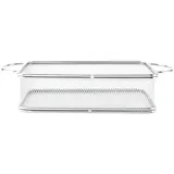 Wiederverwendbarer Kaffeefilter Aus Edelstahl, 125 Mm Kegel Mit Sieb