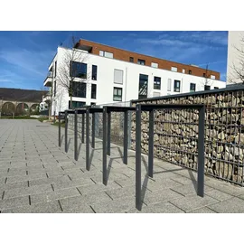 Schake GmbH Anlehnbügel aus Flachstahl 80 x 12 mm, mit