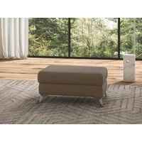 Stauraumhocker SIT & MORE "Padua" Hocker Gr. H: 47cm, Microfaser, mit Stauraum, beige mit Stauraum