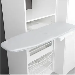 SO-Tech SOTECH Bügelbrett Ironfold Fachbodenmontage 180° schwenkbar inkl. Bügeltuch Aluminium Grau