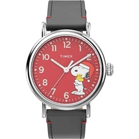 Timex X Peanuts TW2V61100 Armbanduhr Snoopy Holiday 40 mm, rot