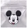 Onomato! Mickey Mouse Rucksack Backpack | Farbe:Silber - Silber