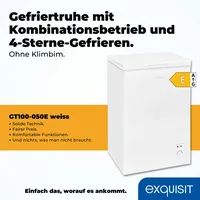 GGV Exquisit Exquisit GT100-050E weiß (811400309)
