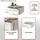 MCW Wandregal Arlon 21 x 46 x 30 cm Braun
