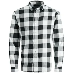Jack & Jones Hemd Langärmliges GINGHAM TWILL SHIRT mit Hemdkragen