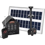 Mauk Solar- Teich- Pumpe Set mit LED und Remote Control