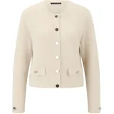Betty Barclay Strickjacke mit Knopfleiste Beige 44
