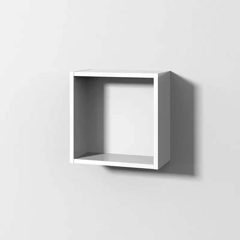 Sanipa Cubes Regalmodul, Weiß-Glanz, CU11078 CU11078