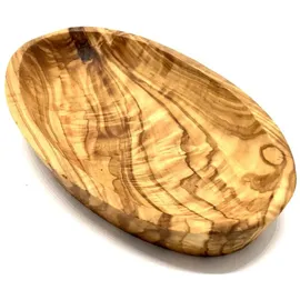 Olivenholz-erleben Dipschale OLIVENHOLZ-ERLEBEN "oval aus edlem naturbelassenem Olivenholz", braun, B:16cm, Massivholz, Schüsseln, Dipschale, Einzigartige Maserung, jede Schale ein Unikat, leichte Reinigung