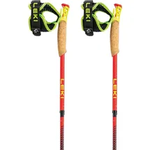 Leki Ultratrail FX.One Superlite 105 cm rot-neongelb-naturalcarbon