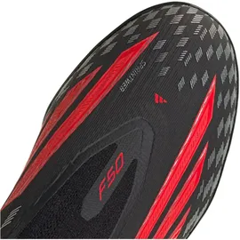 adidas F50 Pro Laceless TF Herren Core Black/Lucid Red 39