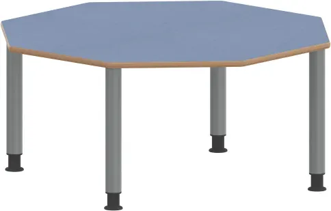 Tisch ZALOTTI mit Linoleum-Belag