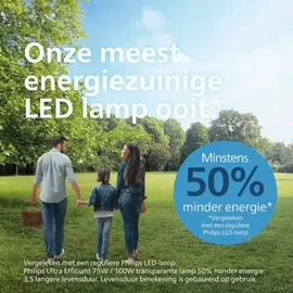 Philips LED-Lampe 7,3W E27 1535 lm warmweiß
