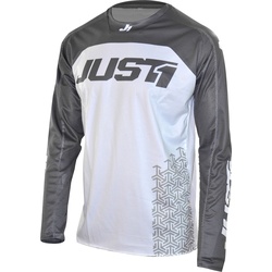 Just1 J-Force Terra, Trikot - Weiß/Grau - L