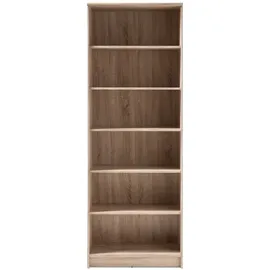 Die Möbelfundgrube Bücherregal 72 x 34 x 198 cm Braun