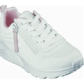 SKECHERS Uno Lite Easy Zip Kinder Weiß 32