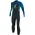 O'Neill Baby Toddler Reactor II 2mm Back Zip Full Wetsuit Neoprenanzug, Slate/Light Aqua/Ocean, 3